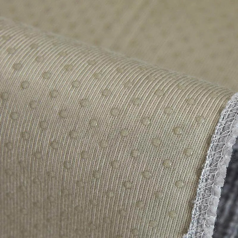 Bryn Striped Chenille Couch Seat Panel, texture detail