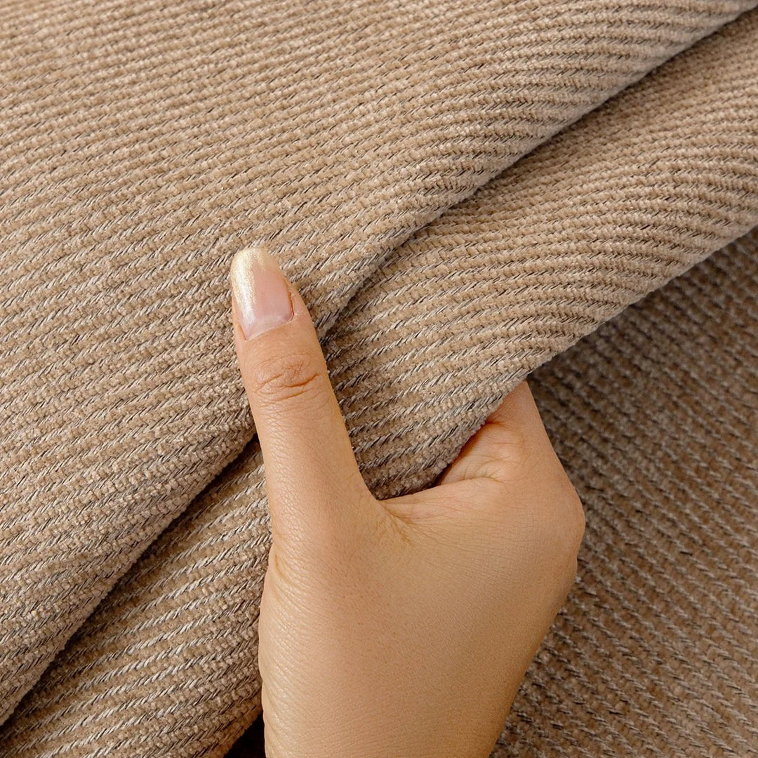 Bryn Yarn Dyed Chenille Couch Seat Panel, texture detail