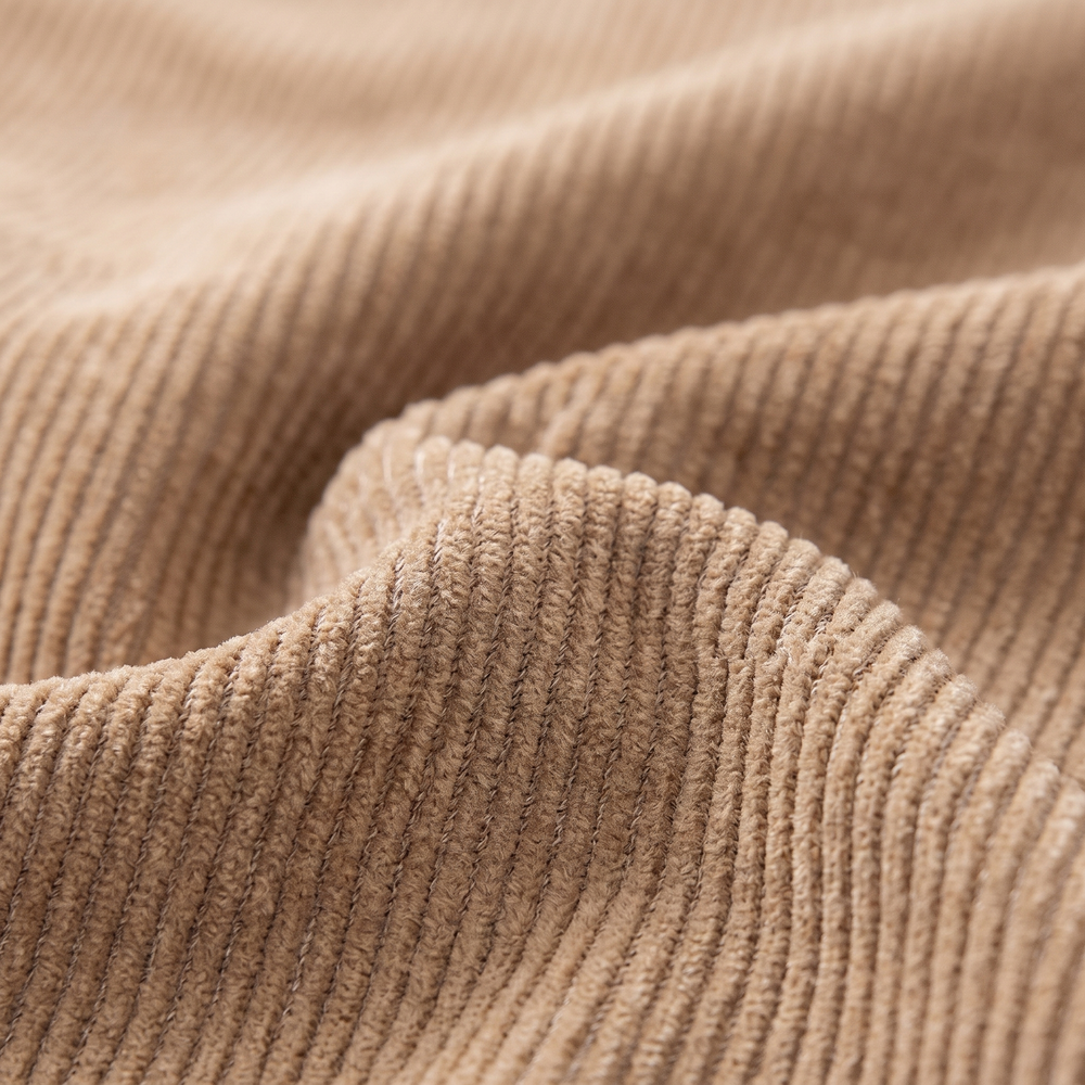 Bryn Yarn Dyed Chenille Couch Seat Panel, fabric close up