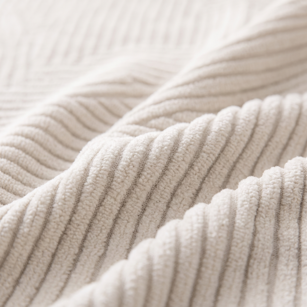 Elin Stretch Jacquard Couch Slipcover, fabric close up