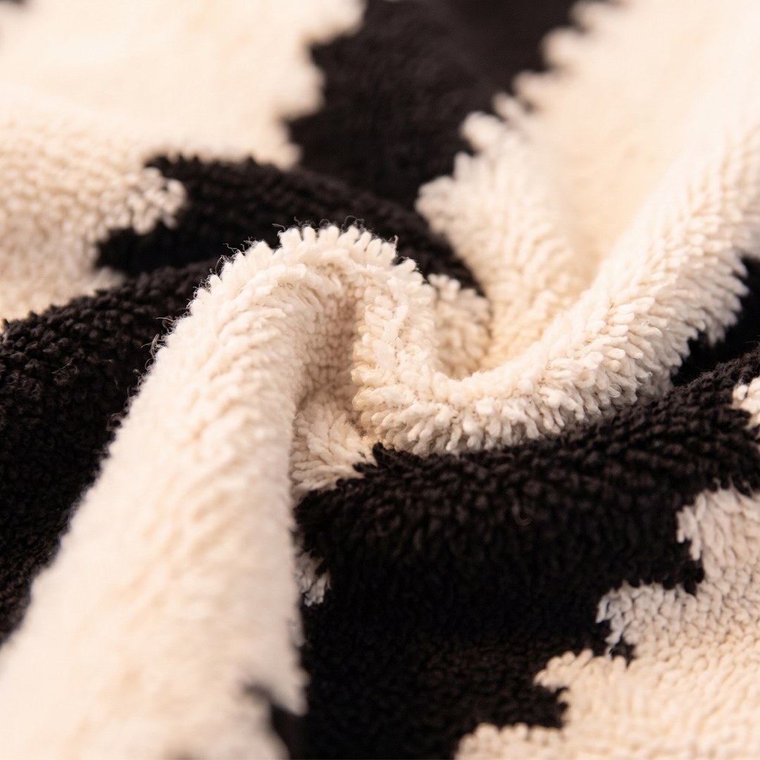 Thea Heavyweight Chenille Couch Cover, fabric close up