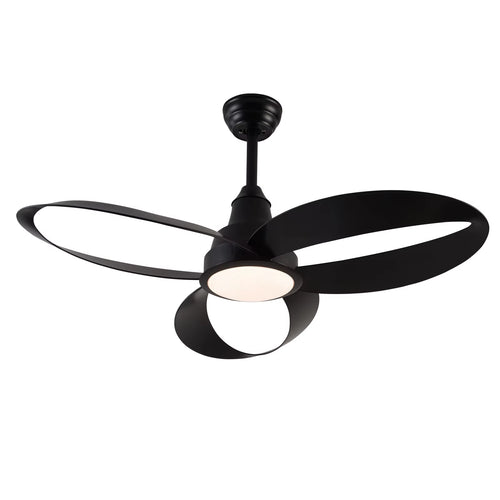 52 Inch Sculptural Modern Ceiling Fan with Light and Remote Control 3 CCT Manufacturer